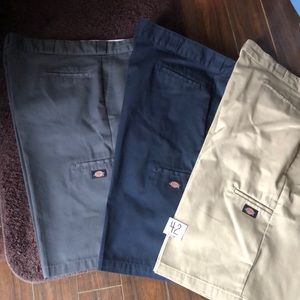 6 pairs dickies shorts 3 new 3 used